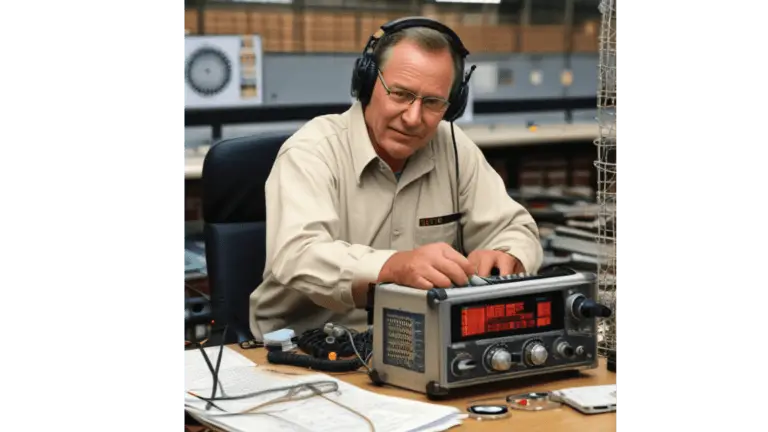Amateur Ham Radio Operator