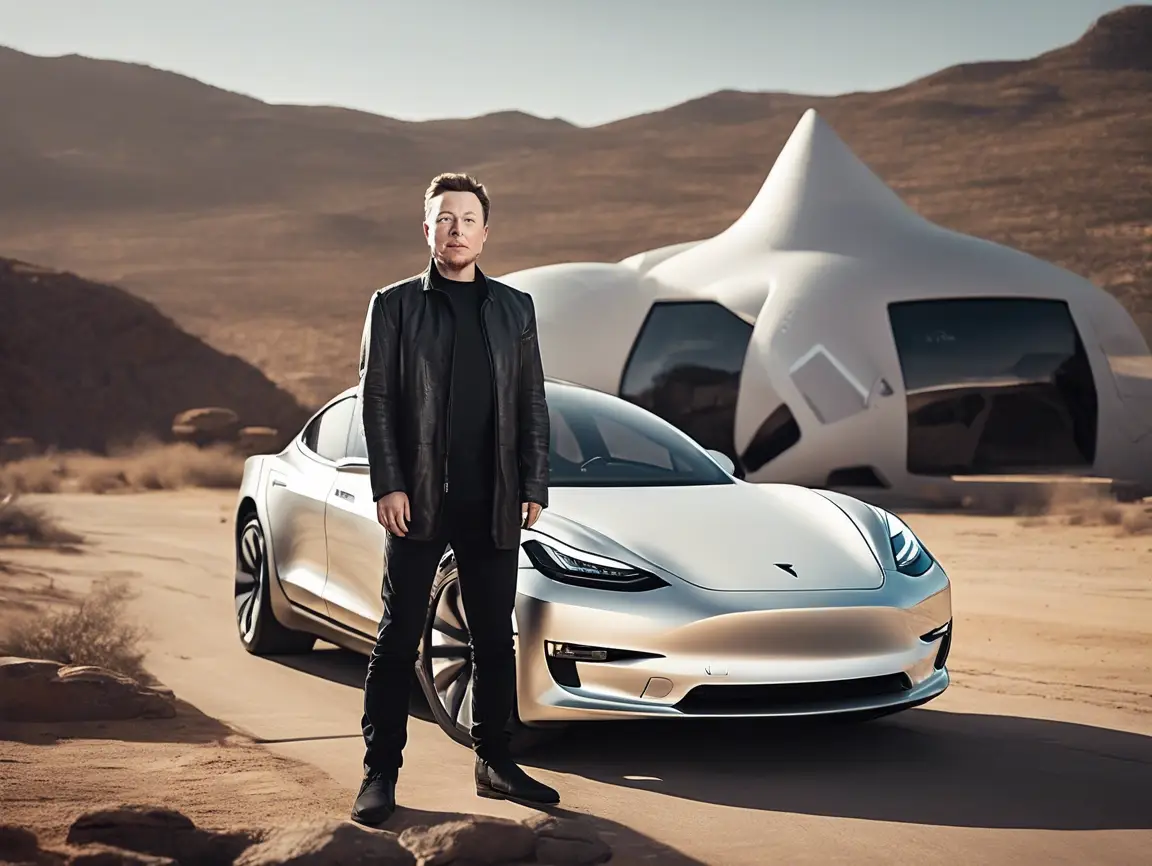 Elon Musk Illustration