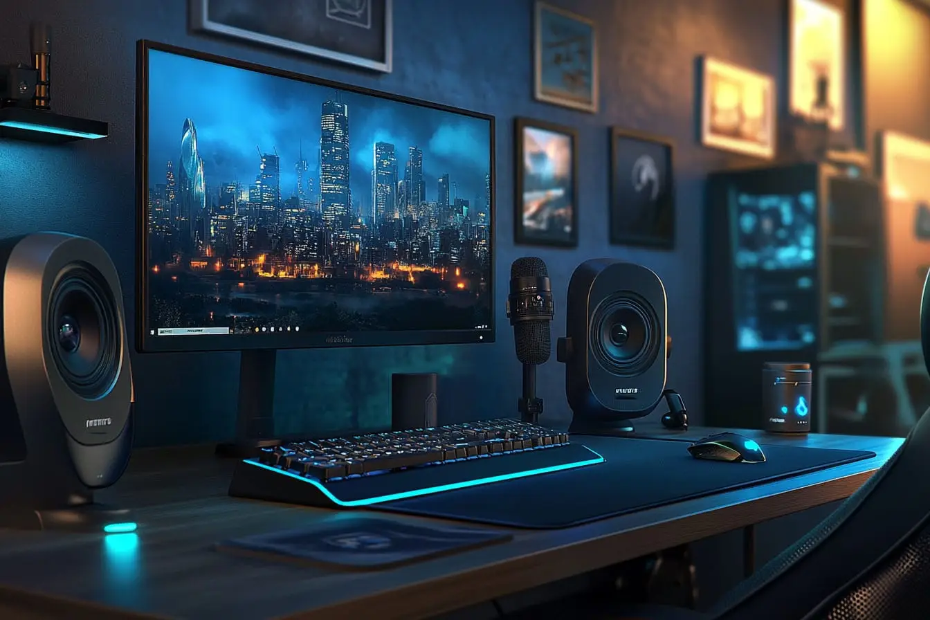 Content Creator Desk/Studio