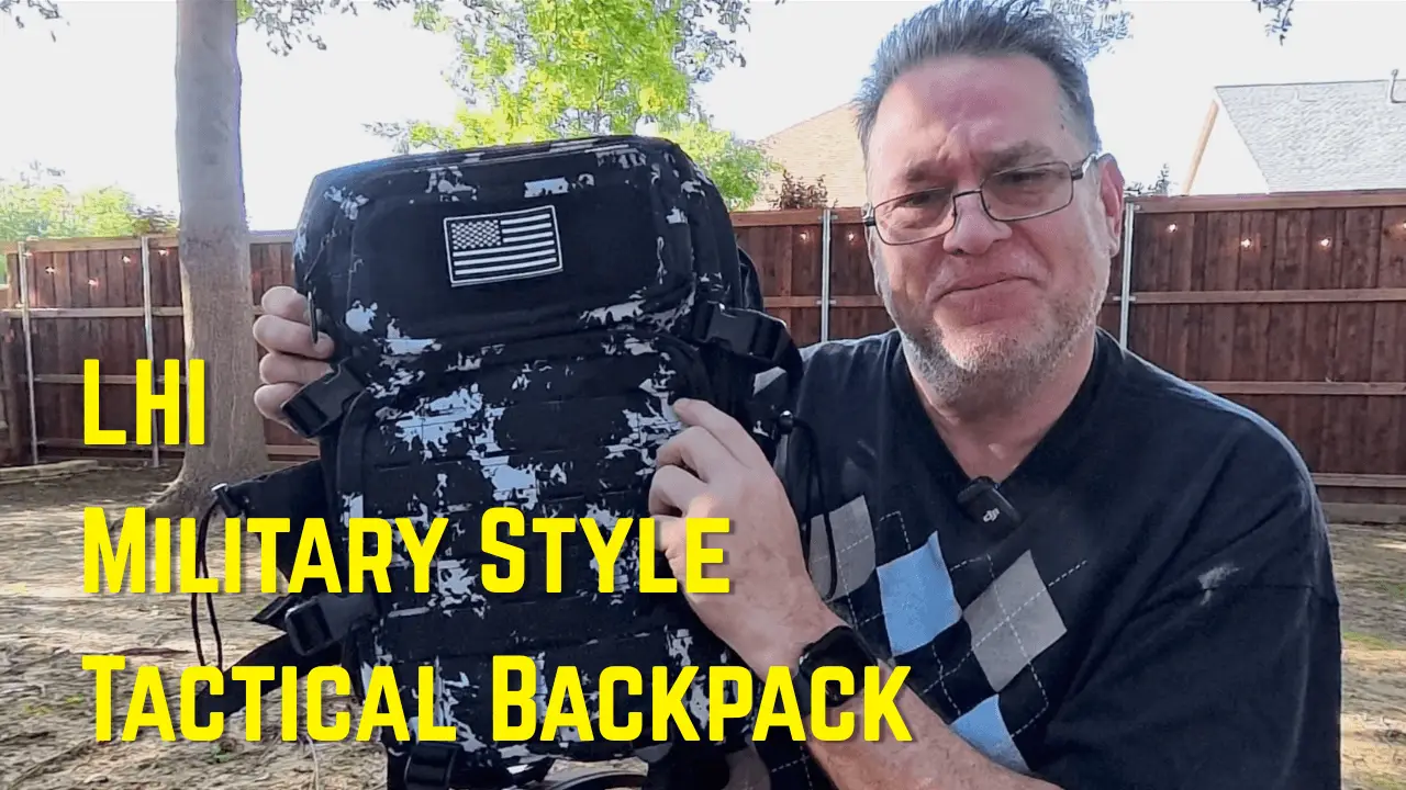 LHI Military Style Tactical Backpack