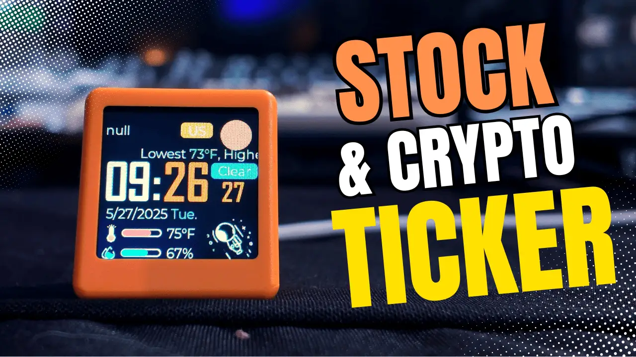 Stock and Crypto Ticker
