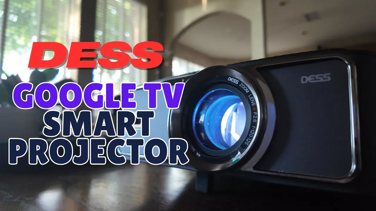 DESS Smart Projector Google TV