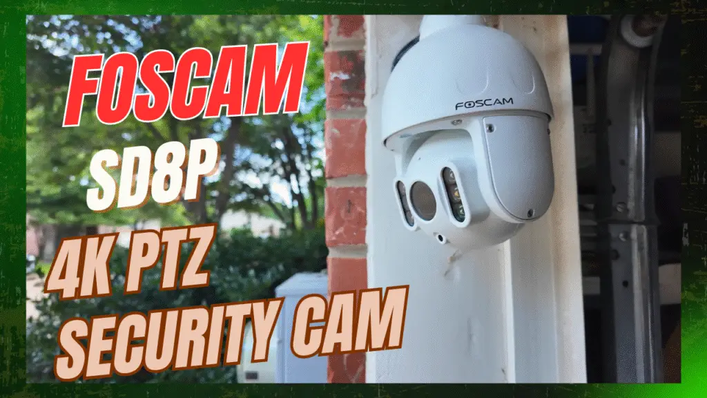 FOSCAM SD8P PTZ 4K security camera Thumbnail