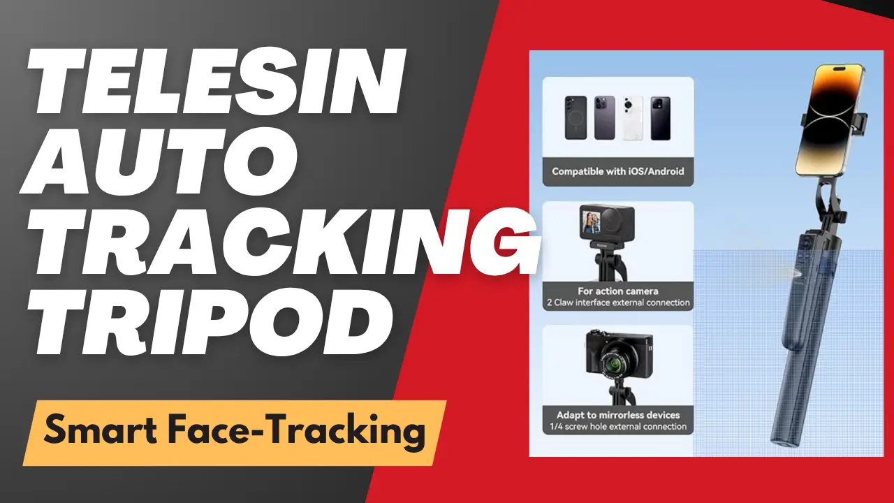 Telesin Intelligent Auto Tracking Tripod