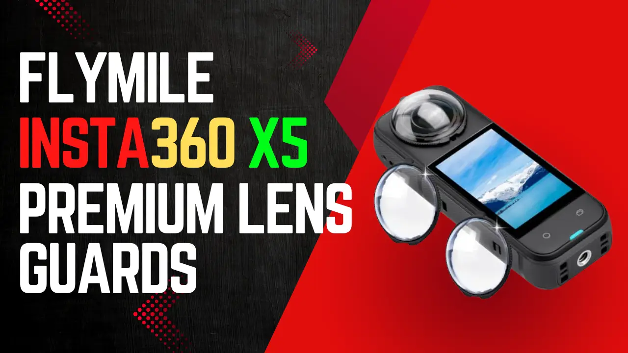 Flymile Insta360 x5 Premium Lens Guards