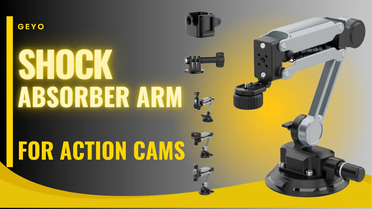 GEYO Shock Absorber Arm for Action Cams