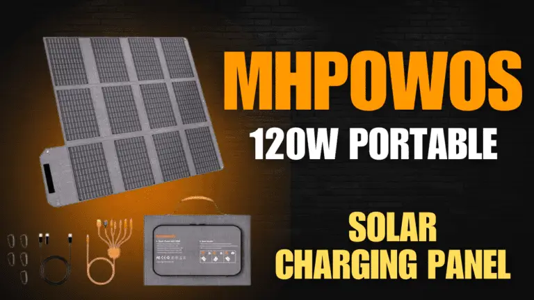 MHPOWOS 120w Solar Charging Panel